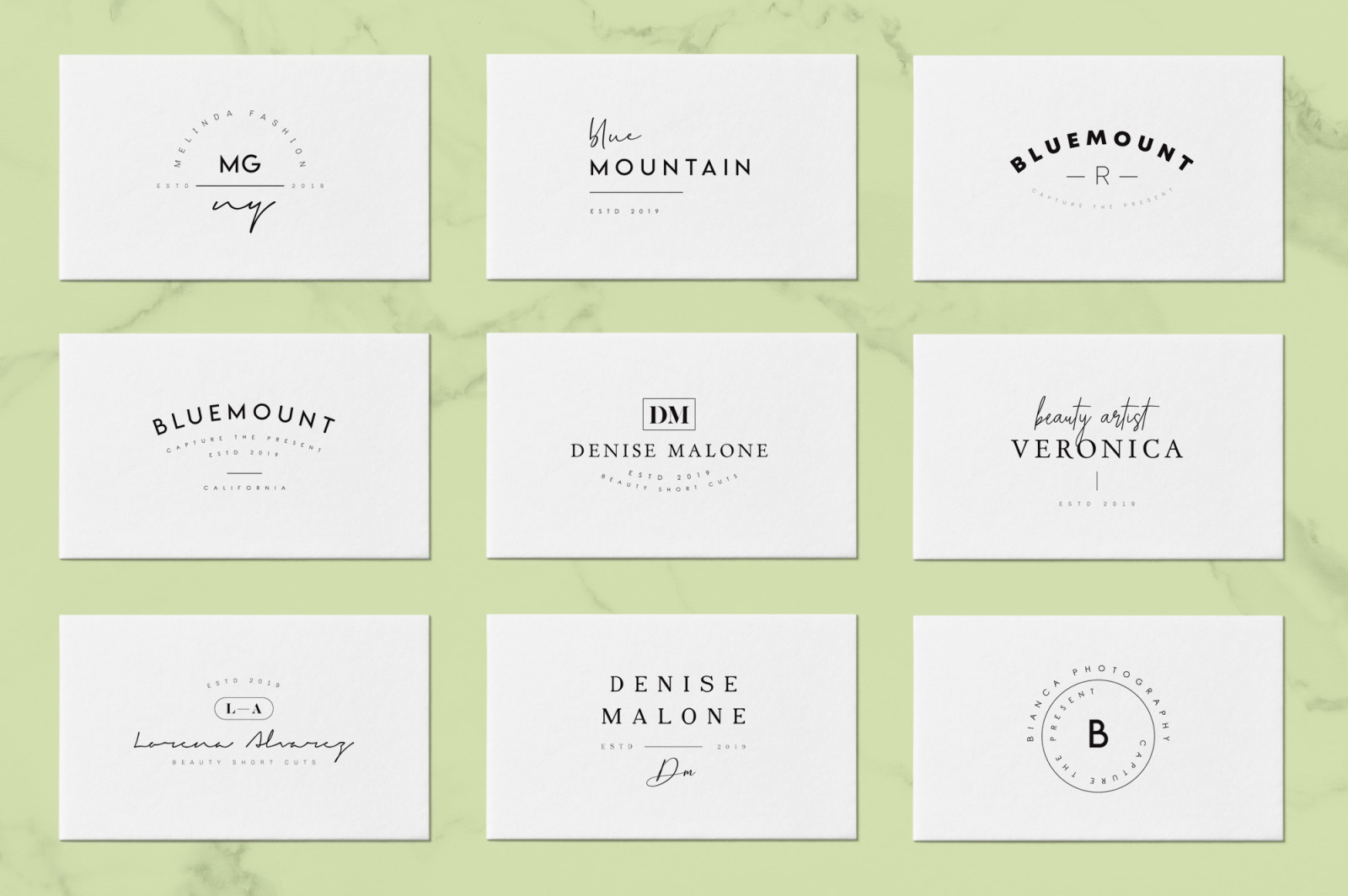 50 Trending Minimal Logo Bundle V03 50 Trending Minimal Logo Bundle V03