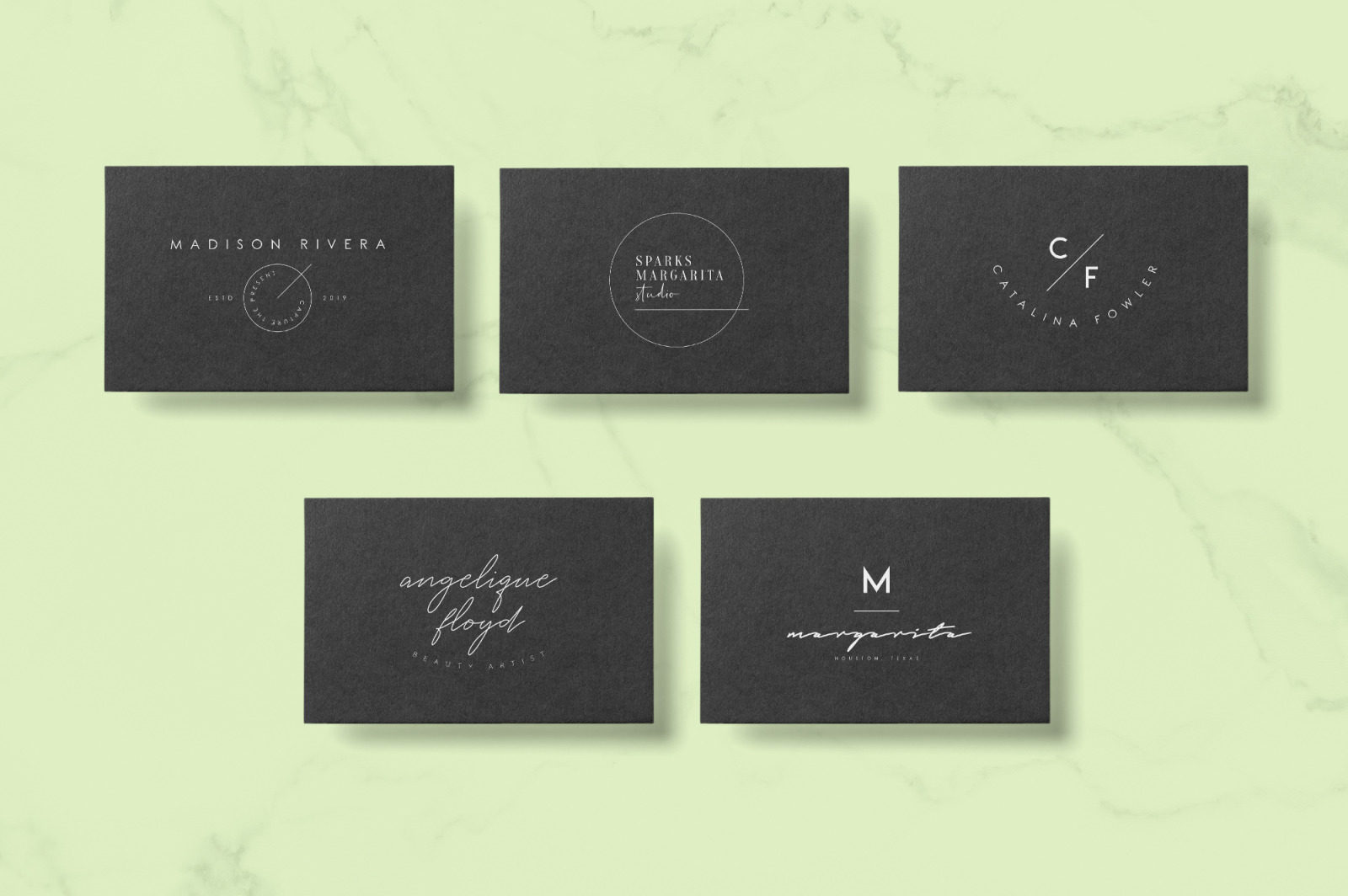 50 Trending Minimal Logo Bundle V03