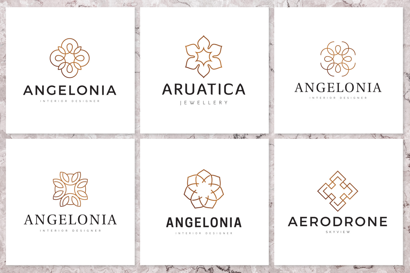 Geometric Linear Logo Pack Geometric Linear Logo Pack