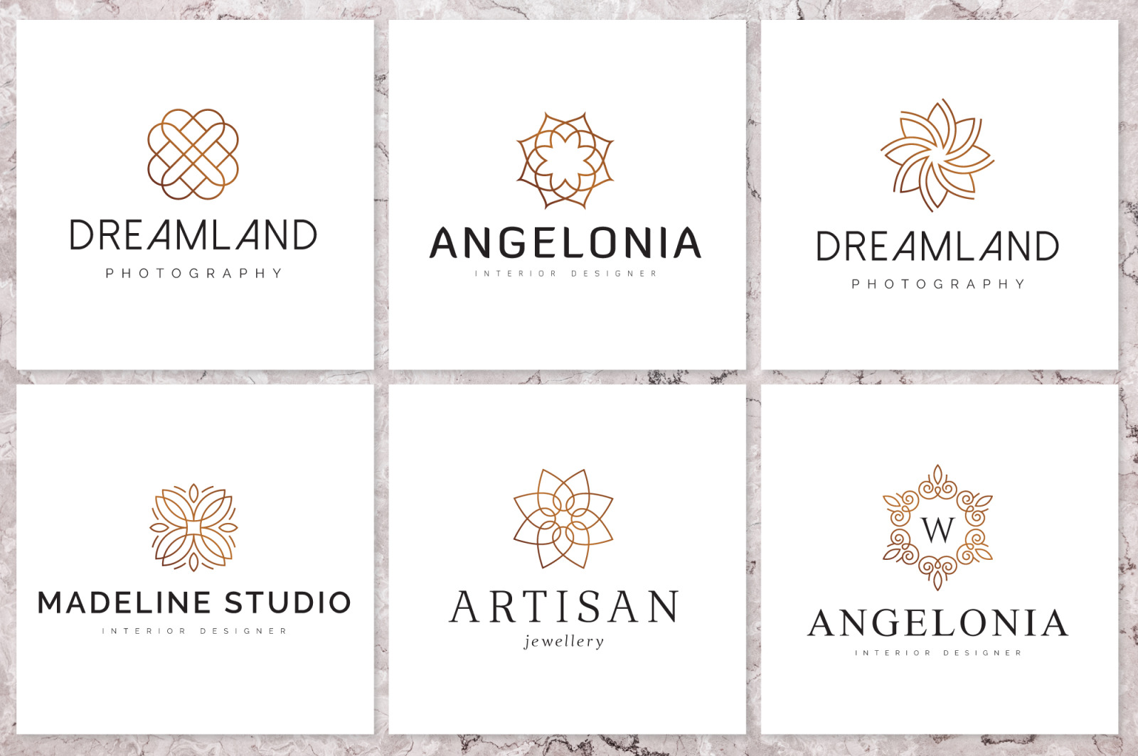Geometric Linear Logo Pack Geometric Linear Logo Pack