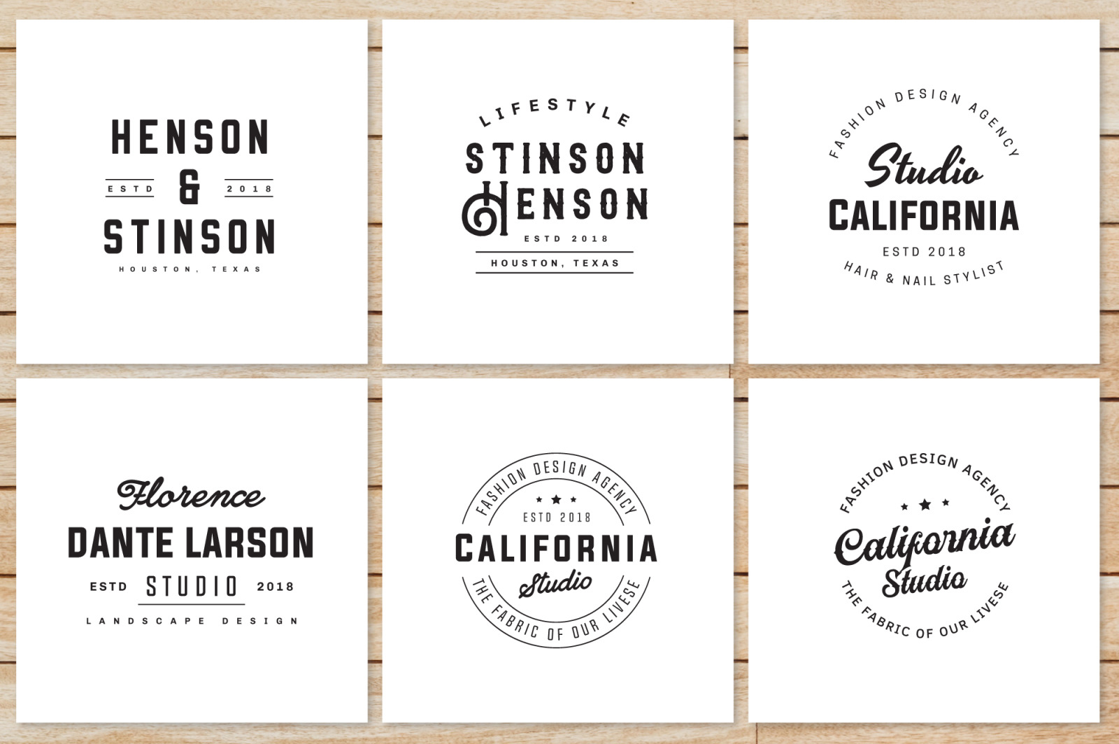 Vintage Badges and Logos Bundle V01