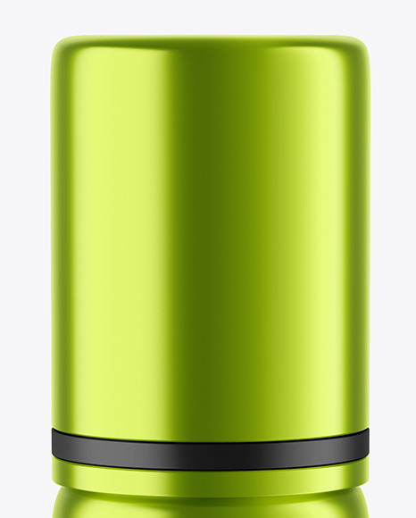 Metallic Cosmetic Bottle Mockup