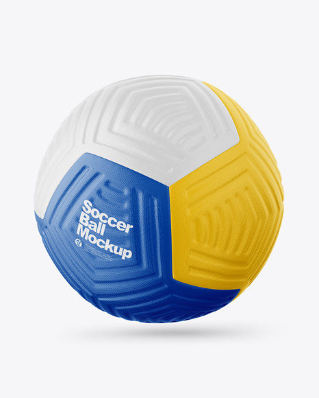 Modern Soccer Ball Mockup - Front View