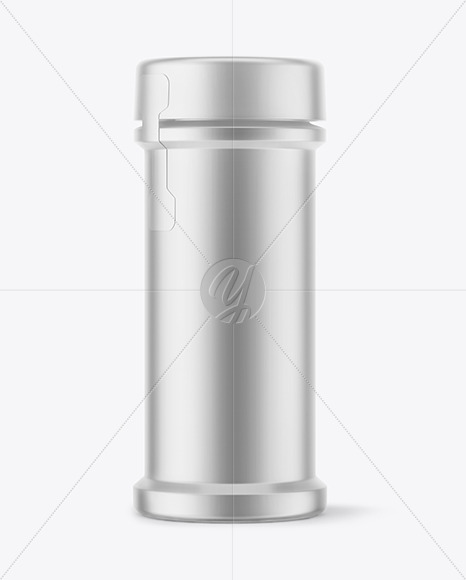 Metallic Spice Jar Mockup