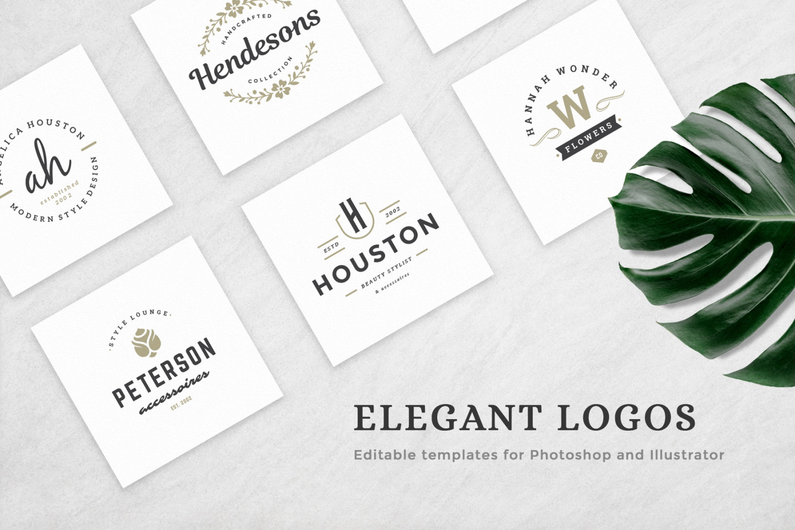 Elegant Logos Bundle Elegant Logos Bundle