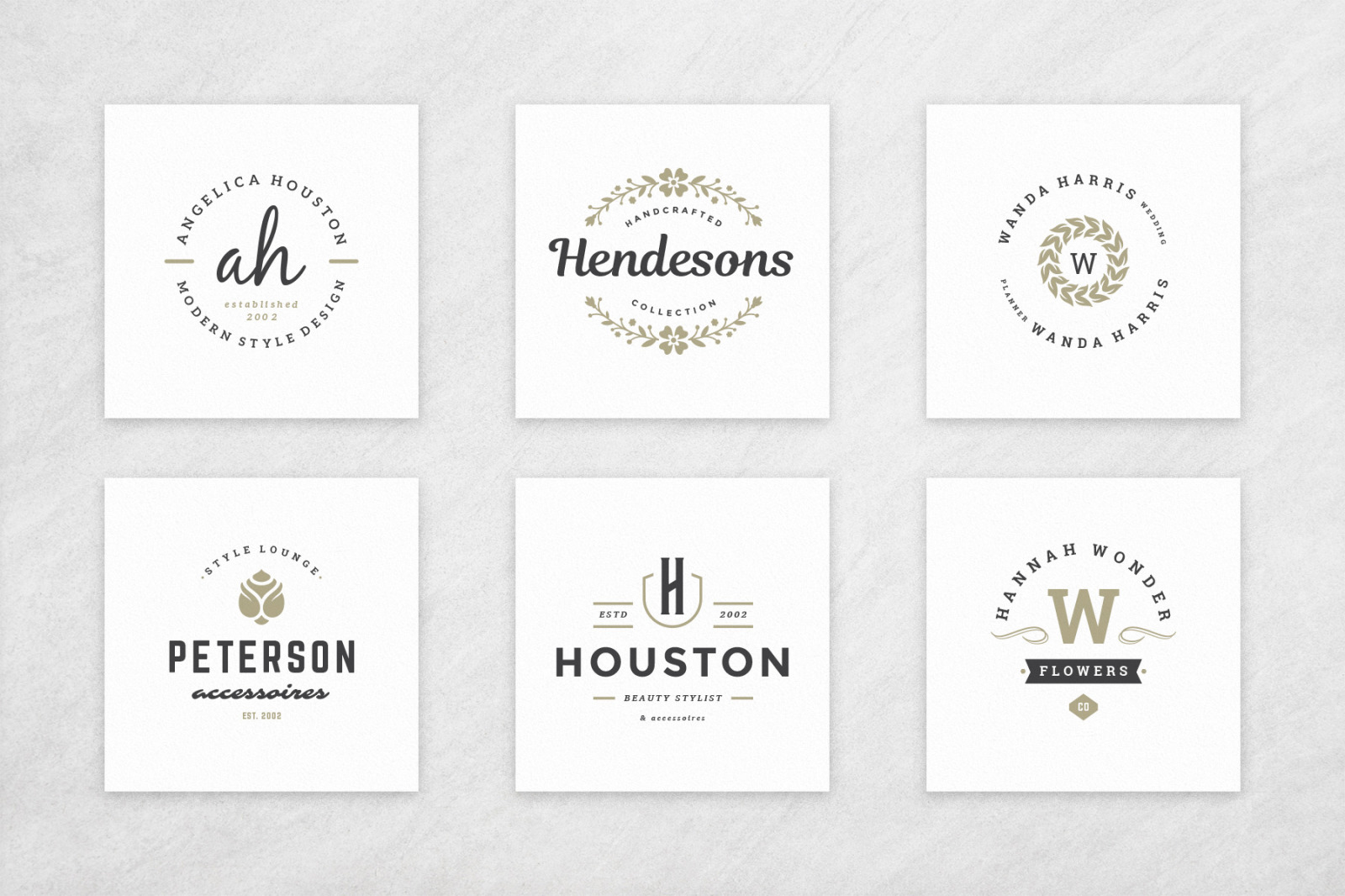 Elegant Logos Bundle