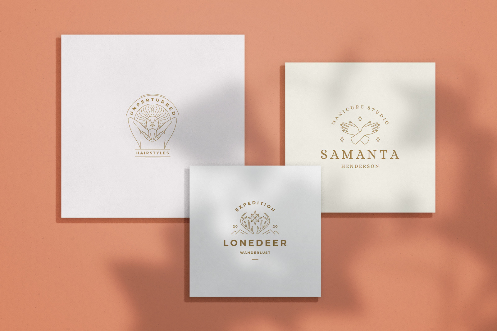 Elegant Line Logos Bundle Elegant Line Logos Bundle