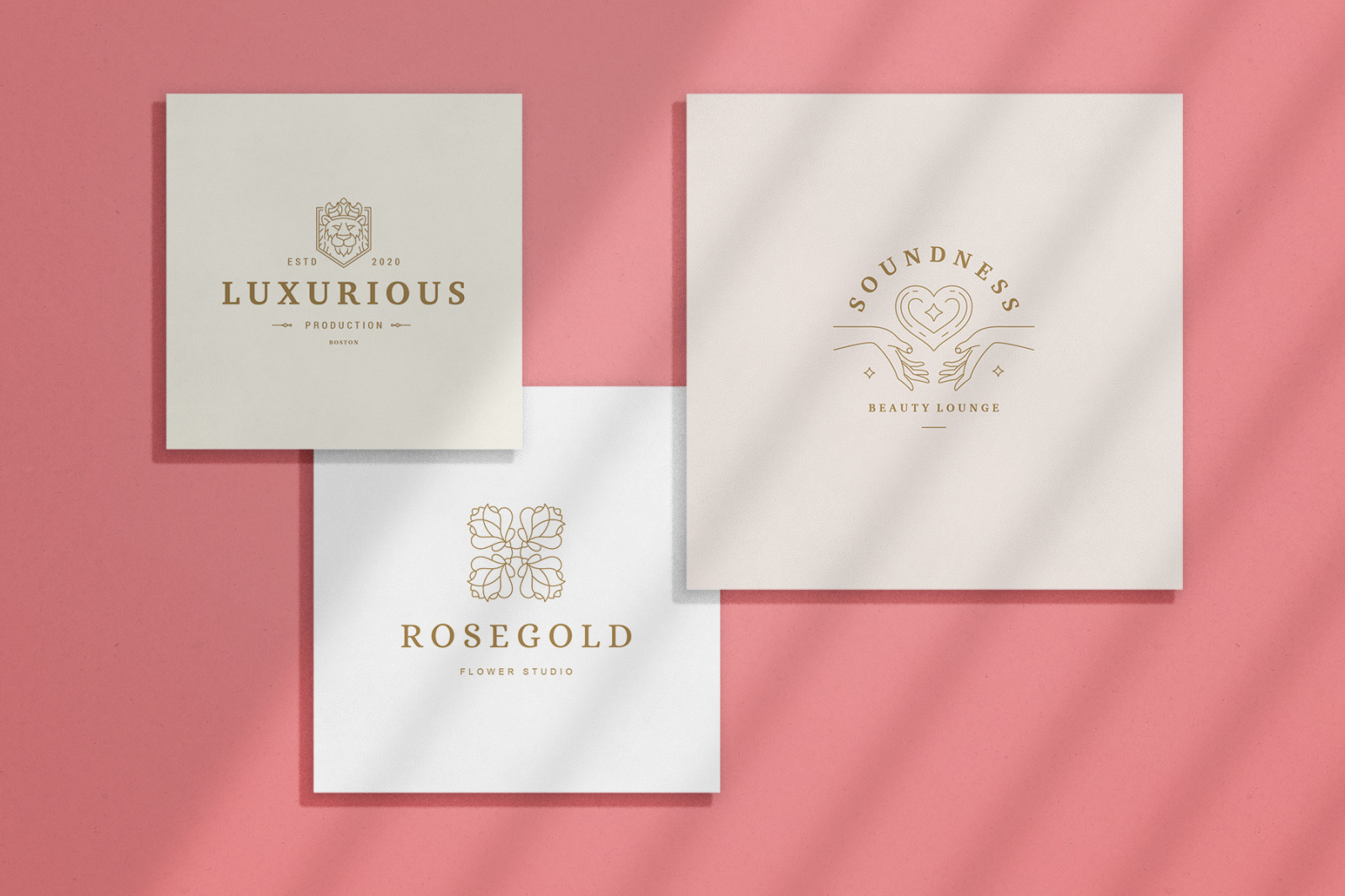 Elegant Line Logos Bundle Elegant Line Logos Bundle