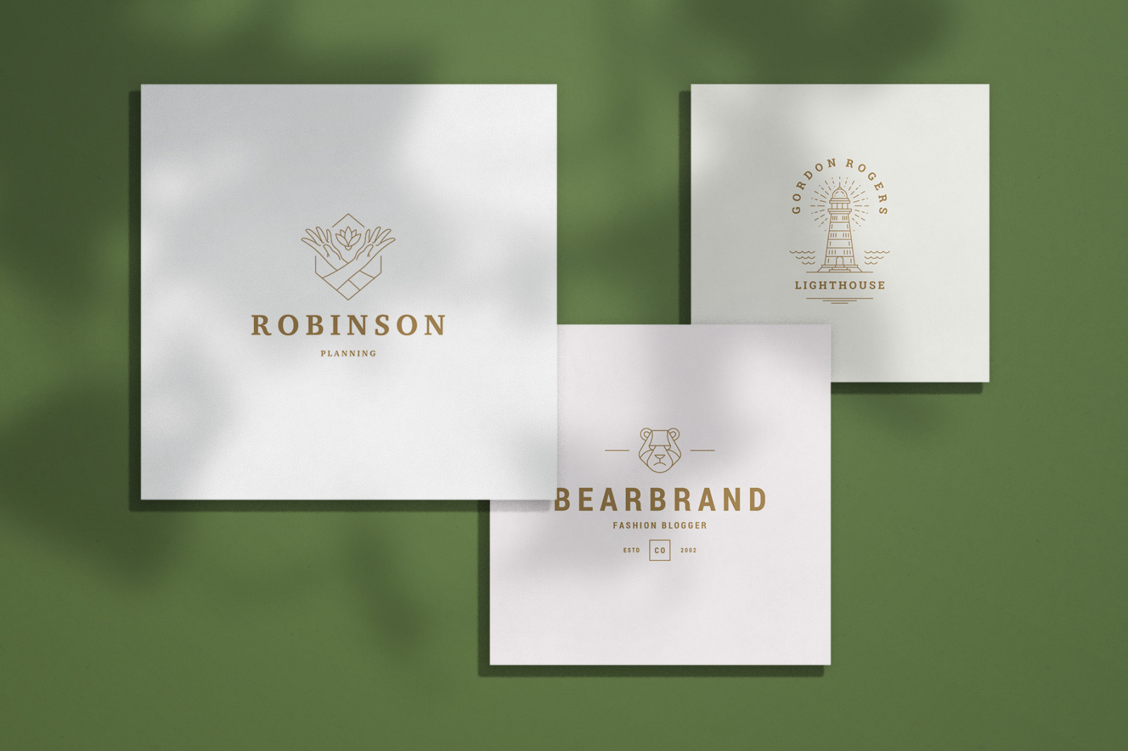Elegant Line Logos Bundle Elegant Line Logos Bundle