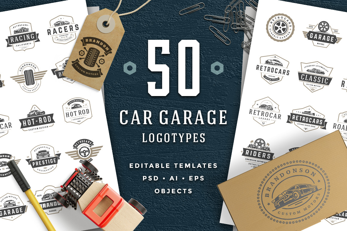 Car Garage Badges & Logos Car Garage Badges & Logos