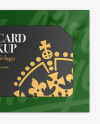 Paper Gift Card Mockup