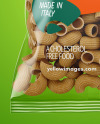 Whole Wheat Pipe Rigate Pasta Bag Mockup