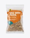 Whole Wheat Pipe Rigate Pasta Frosted Bag Mockup