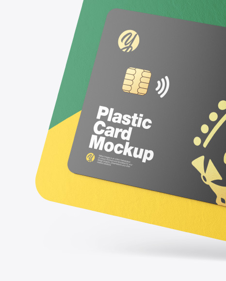 Gift Card in Paper Pack Mockup