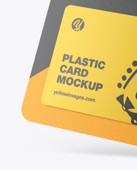 Gift Card in Paper Pack Mockup