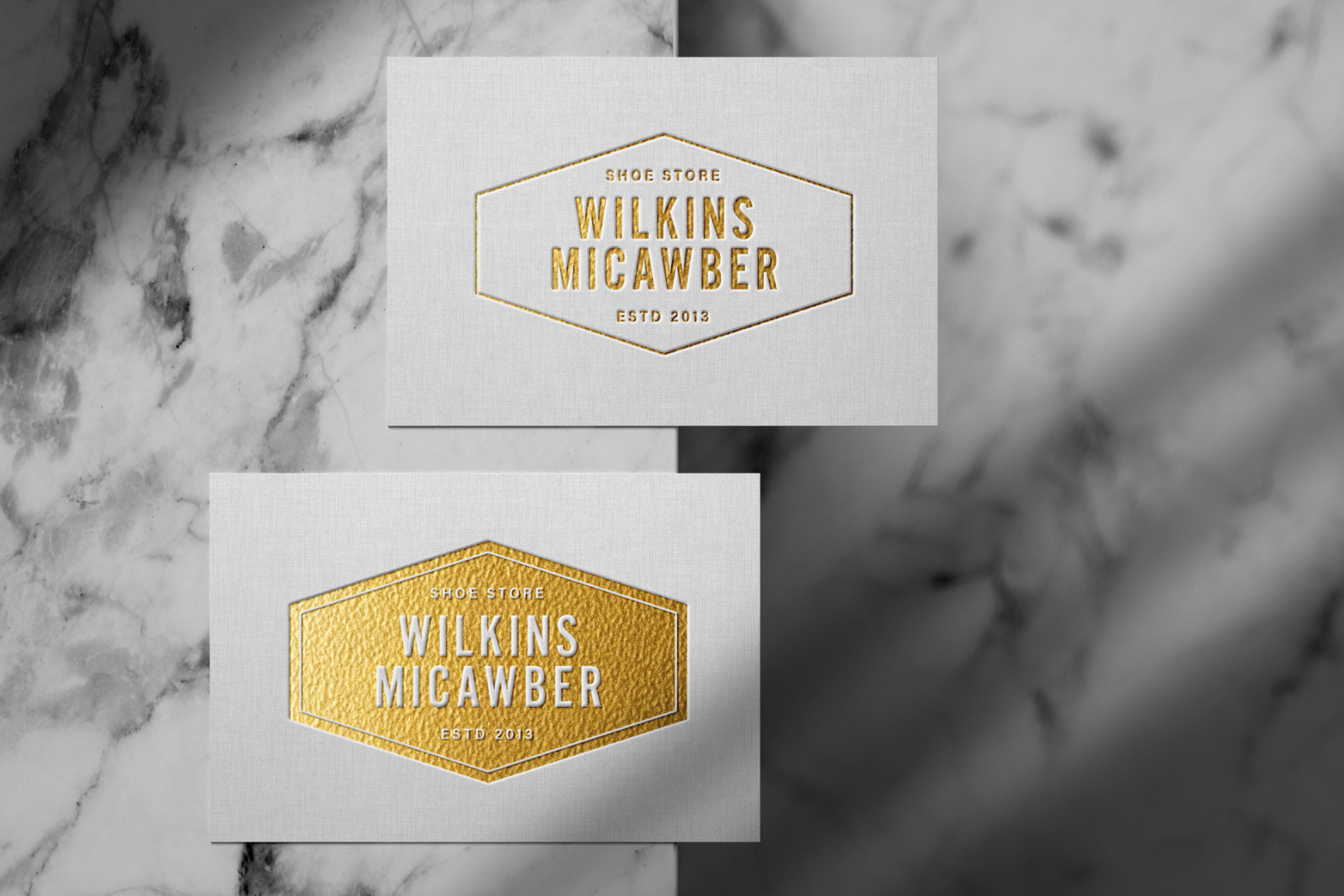 Elegant Luxury Logo Mockup Set