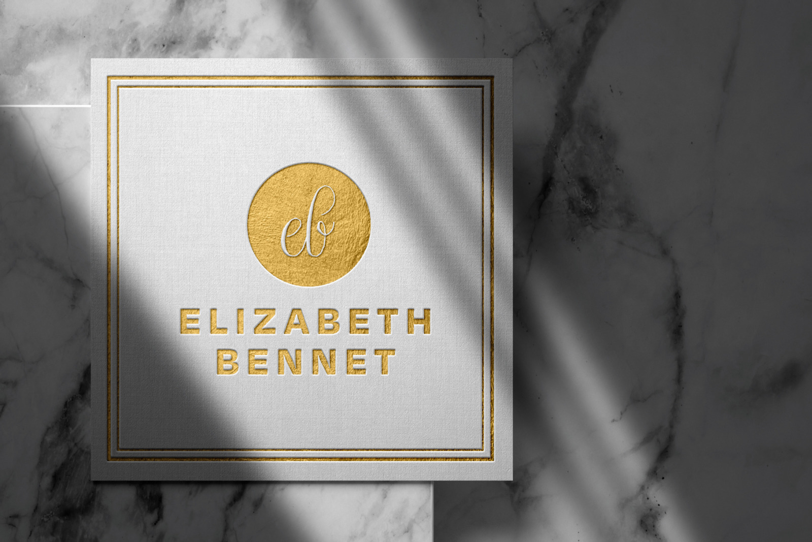 Elegant Luxury Logo Mockup Set