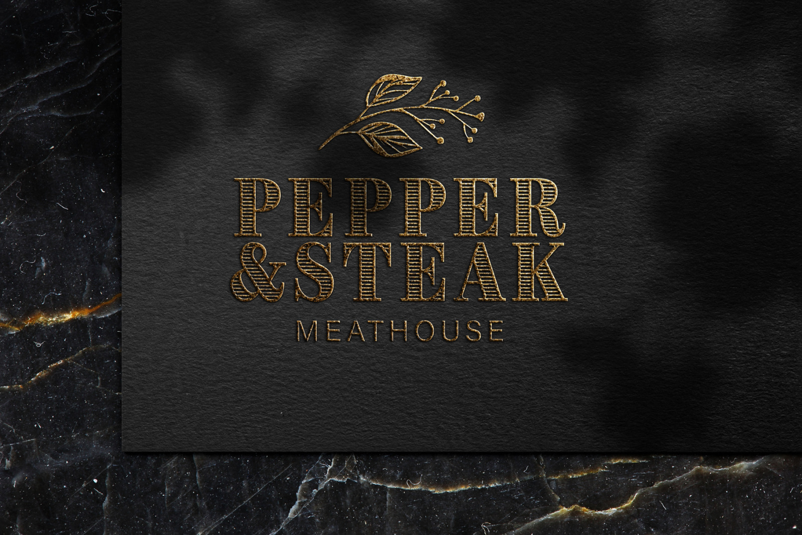 Elegant Luxury Logo Mockup Set Elegant Luxury Logo Mockup Set