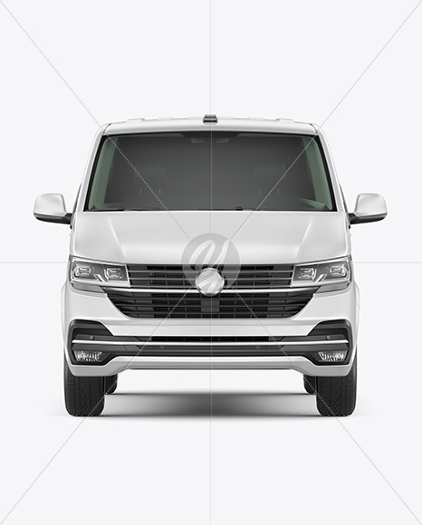 Panel Van Mockup - Front View