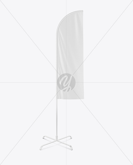 Convex Flag Mockup