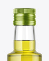 250ml Clear Glass Olive Oil Bottle Mockup