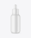 Matte Dropper Bottle Mockup