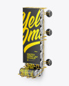 Dispenser w/ Matte Cans Mockup