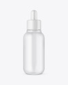 Frosted Glass Dropper Bottle Mockup