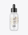 Frosted Glass Dropper Bottle Mockup Frosted Glass Dropper Bottle Mockup