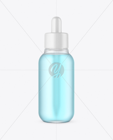 Frosted Glass Dropper Bottle Mockup Frosted Glass Dropper Bottle Mockup