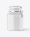 Glossy Sugar Jar Mockup