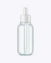 Clear Glass Dropper Bottle Mockup