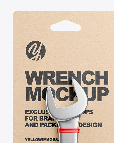 Wrench Mockup - Front View