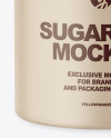 Matte Sugar Jar Mockup