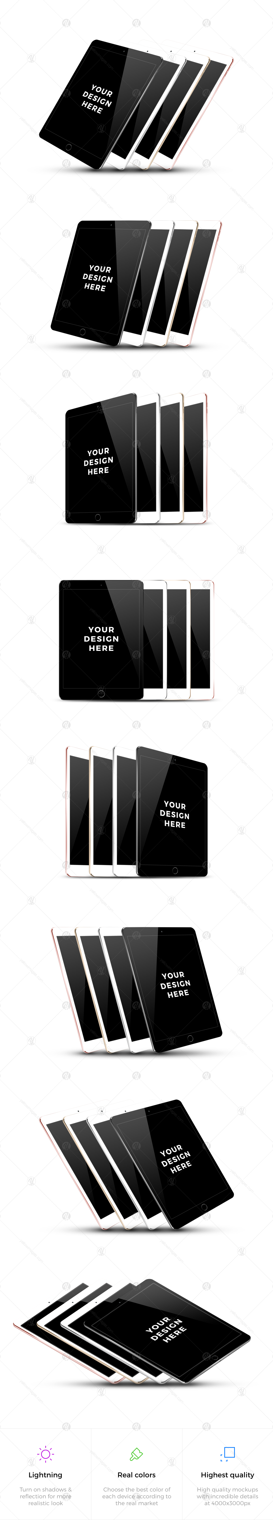 32x iPad Mini Mockups 32x iPad Mini Mockups