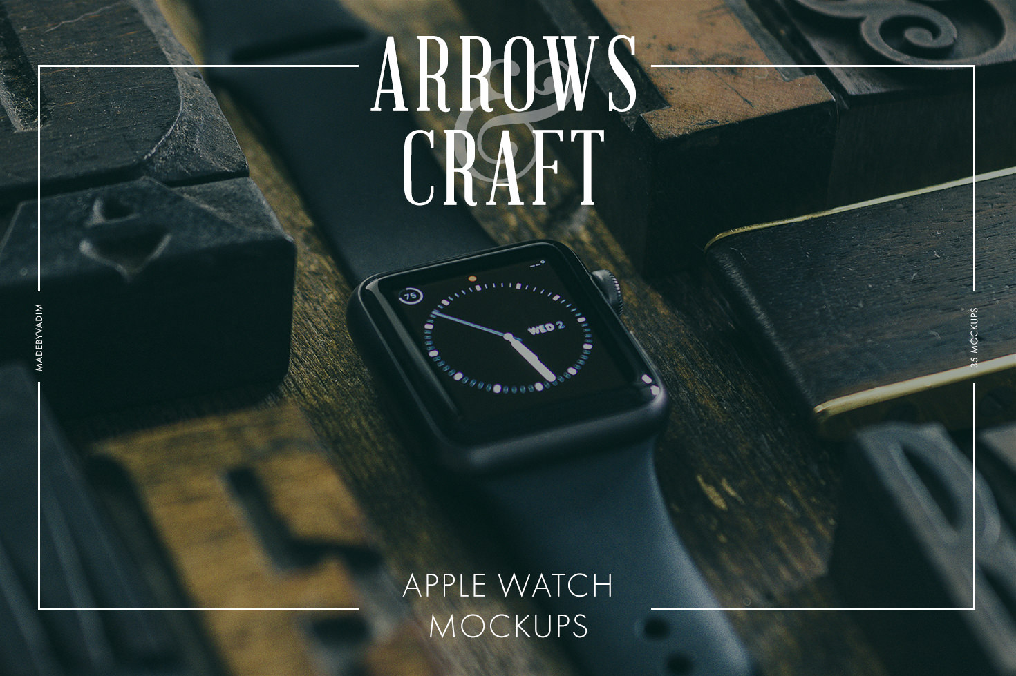 Arrows & Craft - Apple Watch Mockups Arrows & Craft - Apple Watch Mockups