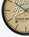 Wall Clock Mockup