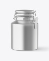 Metallic Sugar Jar Mockup