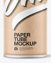 Kraft Tube Mockup