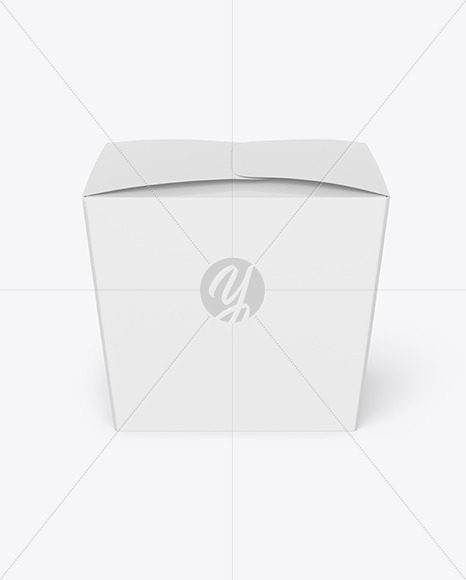 Glossy Noodles Box Mockup