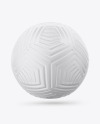 Modern Soccer Ball Mockup - Front View