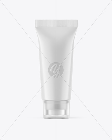 Matte Cosmetic Tube Mockup