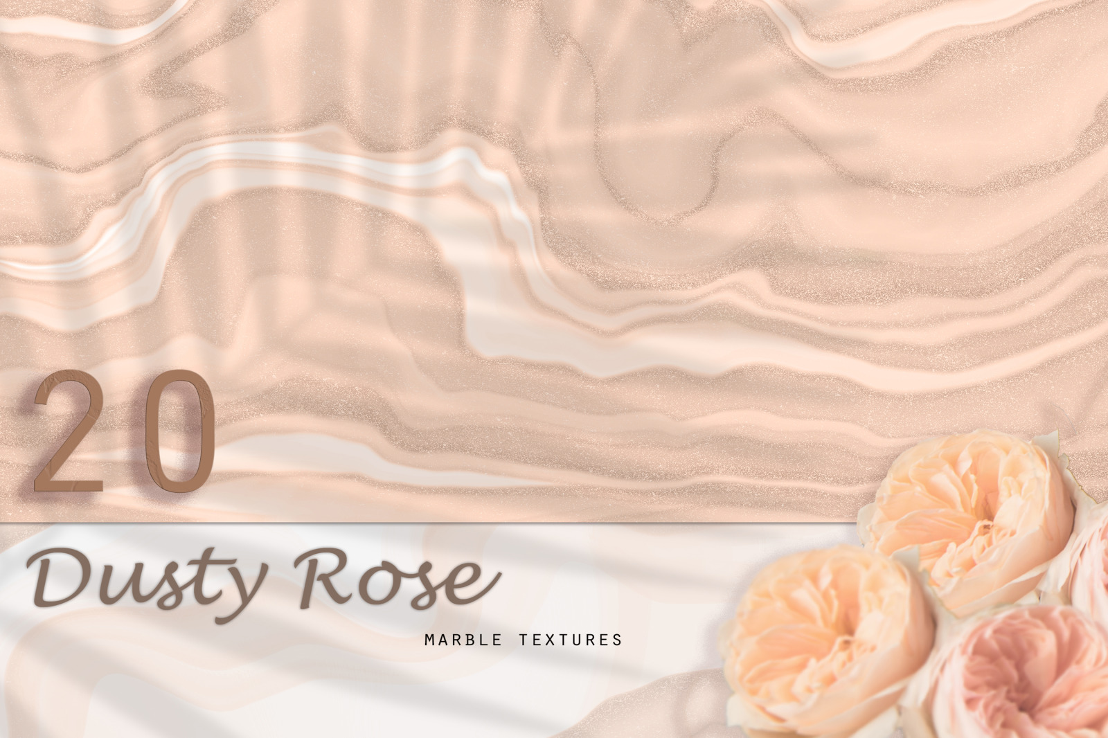 Dusty rose marble textures kit, Set of 20 Feminine Peach and Pink Marble textures