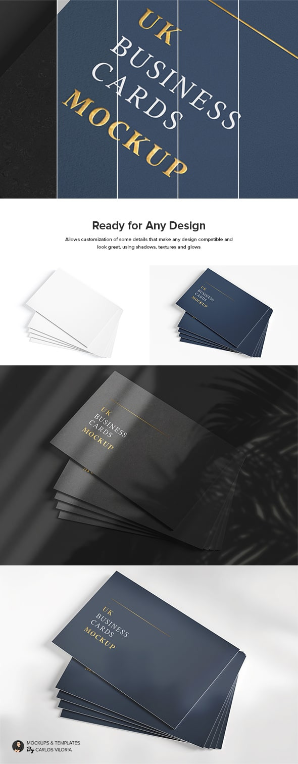 UK Business Cards Mockup 02