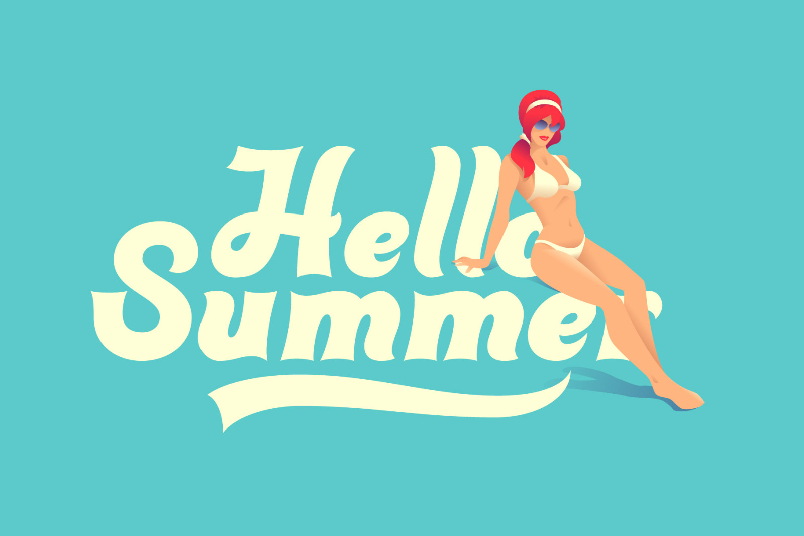 Sunny Bay font and graphics Sunny Bay font and graphics