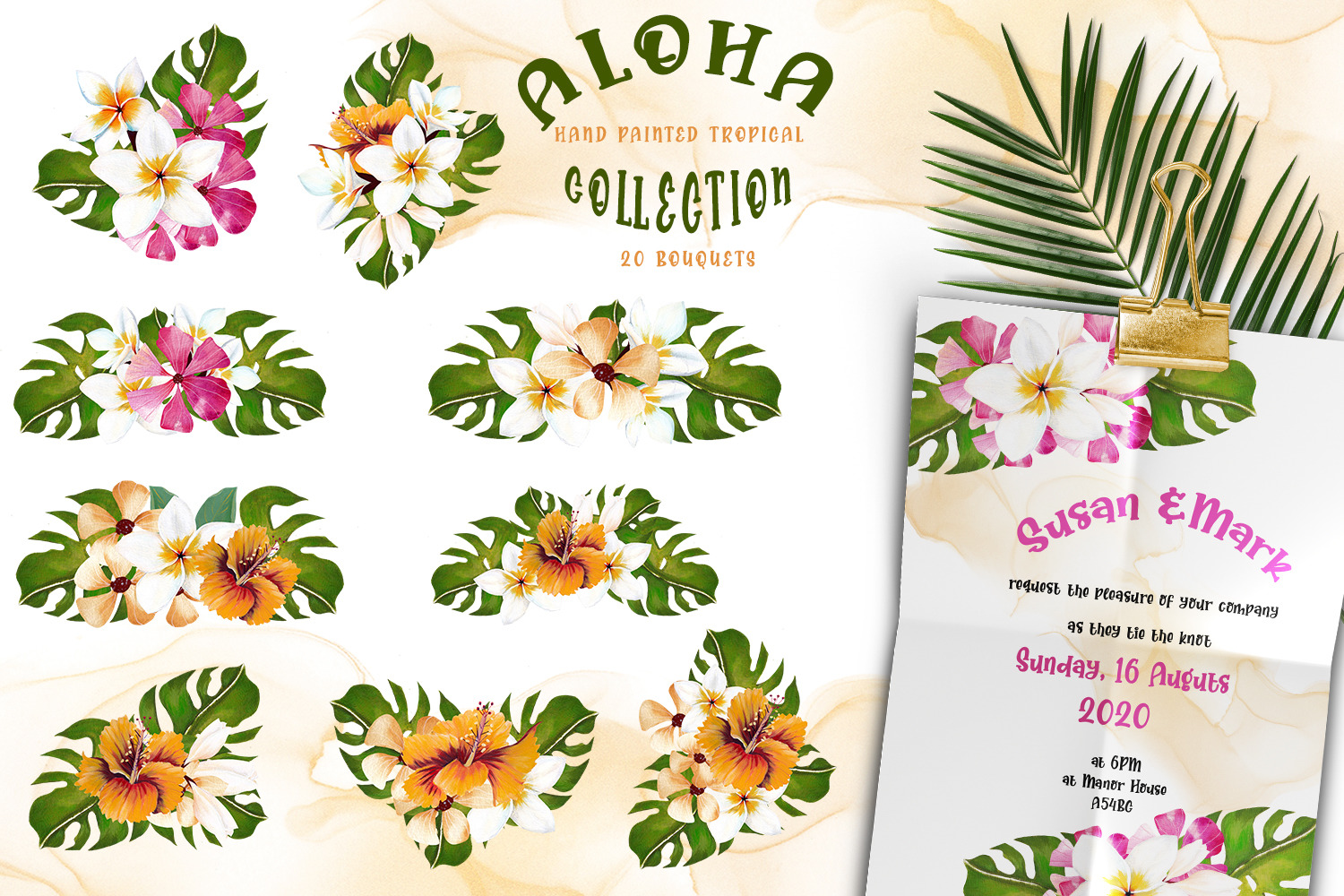 Aloha Hand Painted Tropical Collection Aloha Hand Painted Tropical Collection