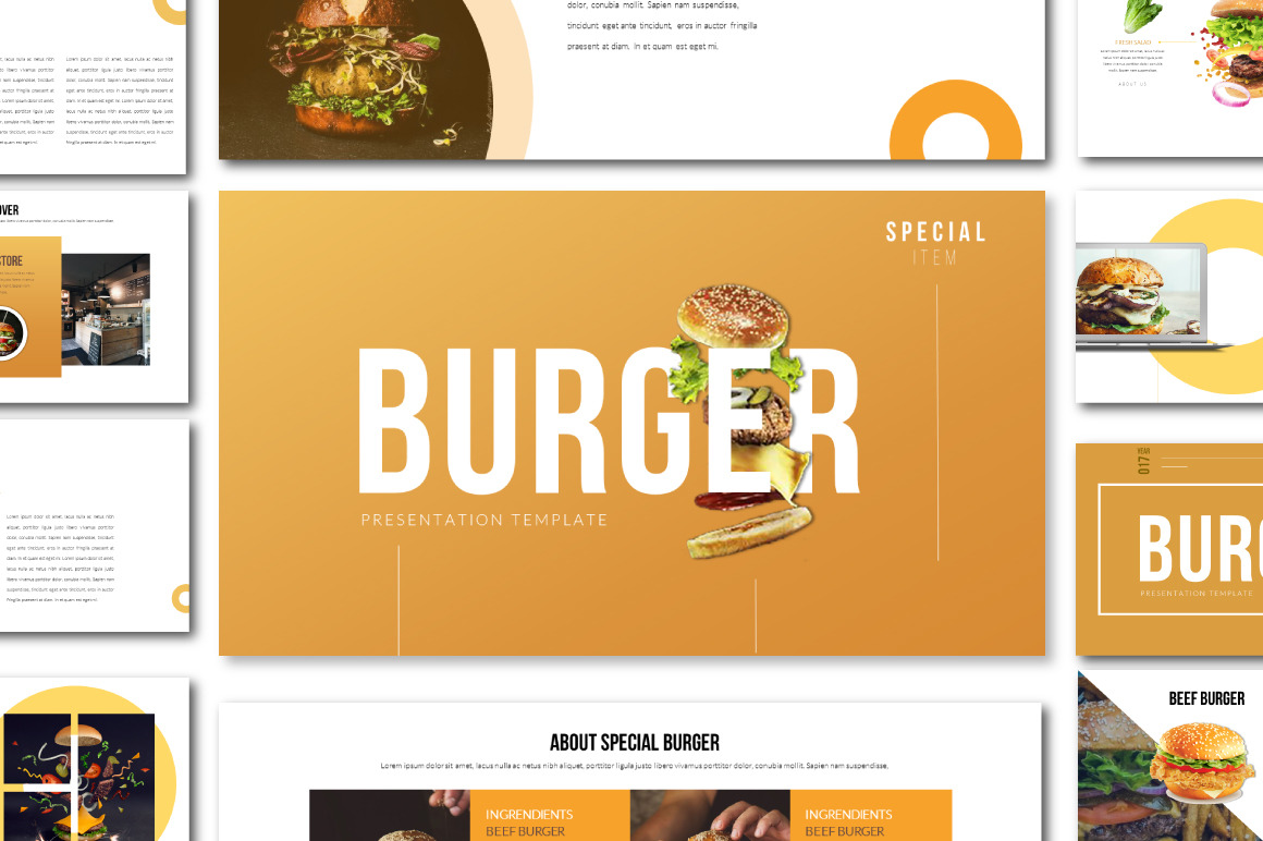 Burger Powerpoint Presentation Burger Powerpoint Presentation