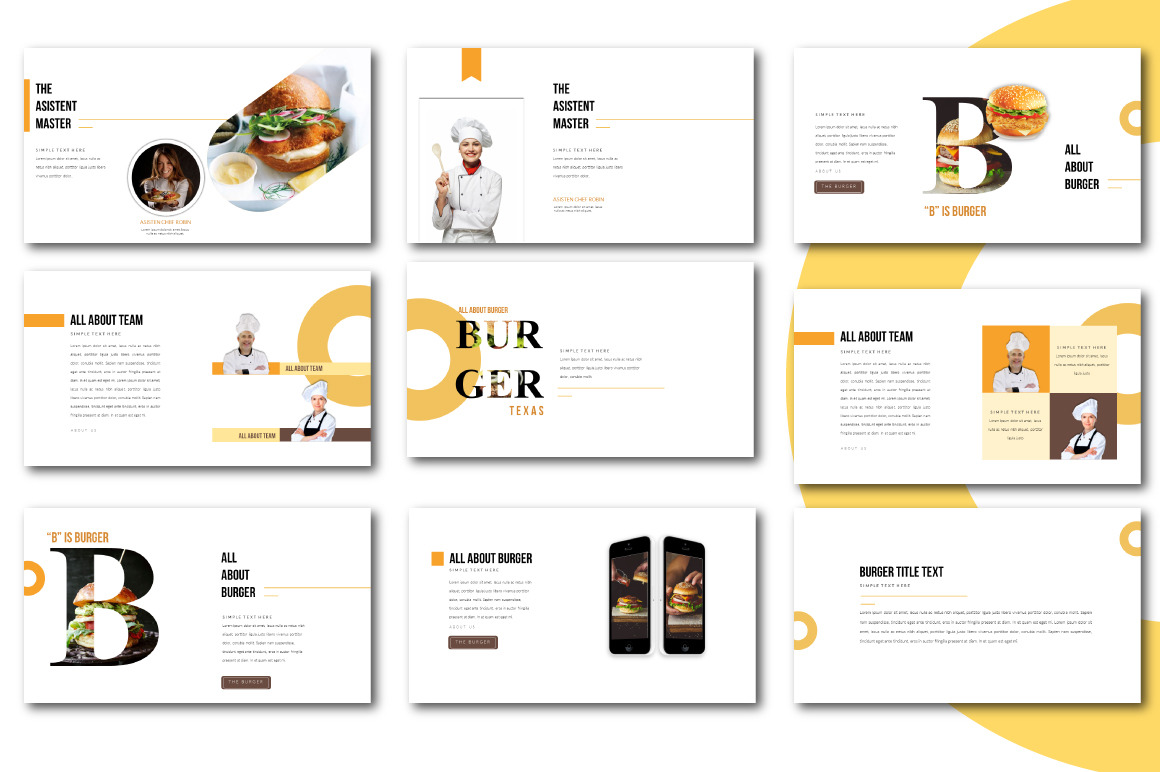 Burger Googleslide Presentation Burger Googleslide Presentation