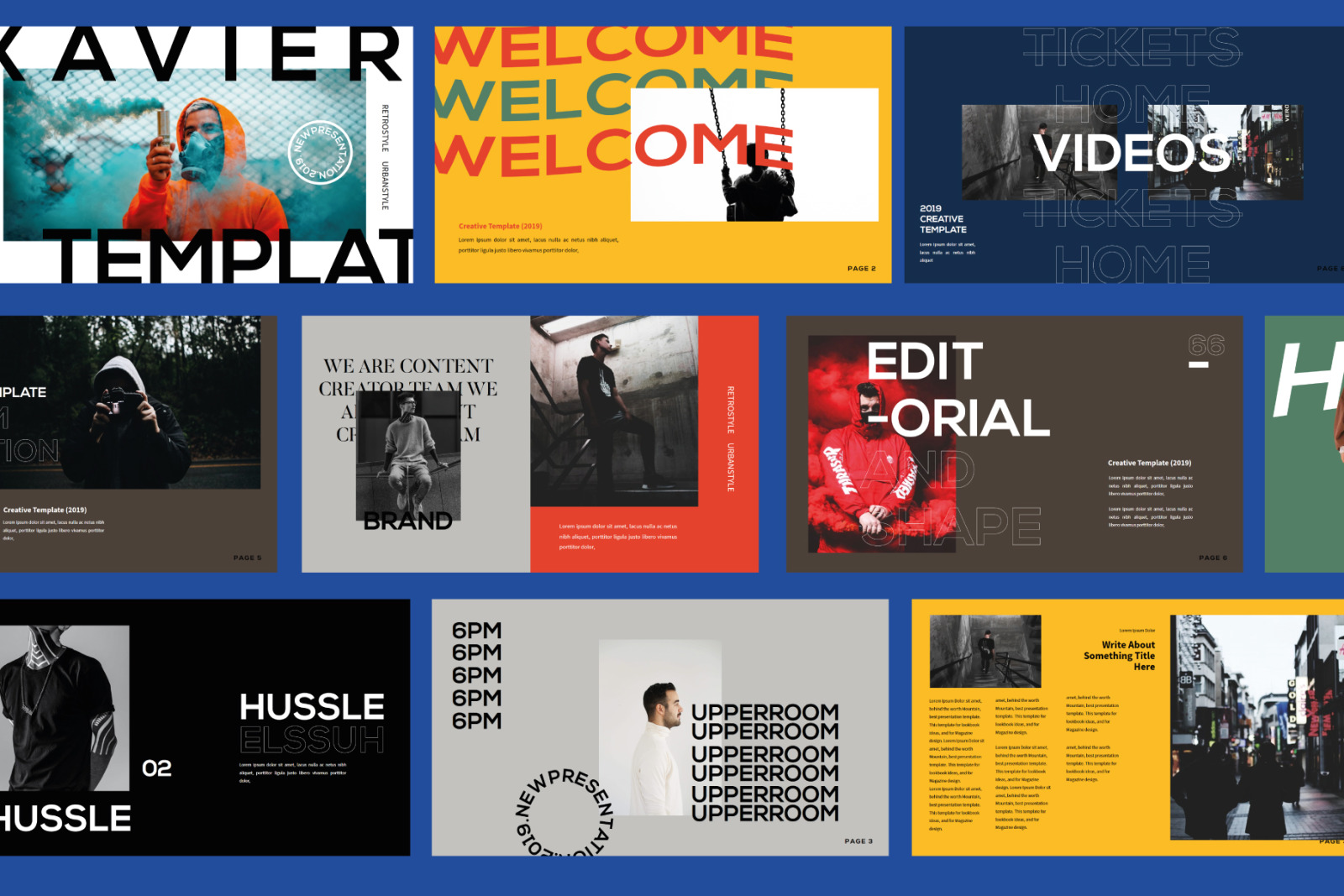 XAVIER Googleslide Template XAVIER Googleslide Template