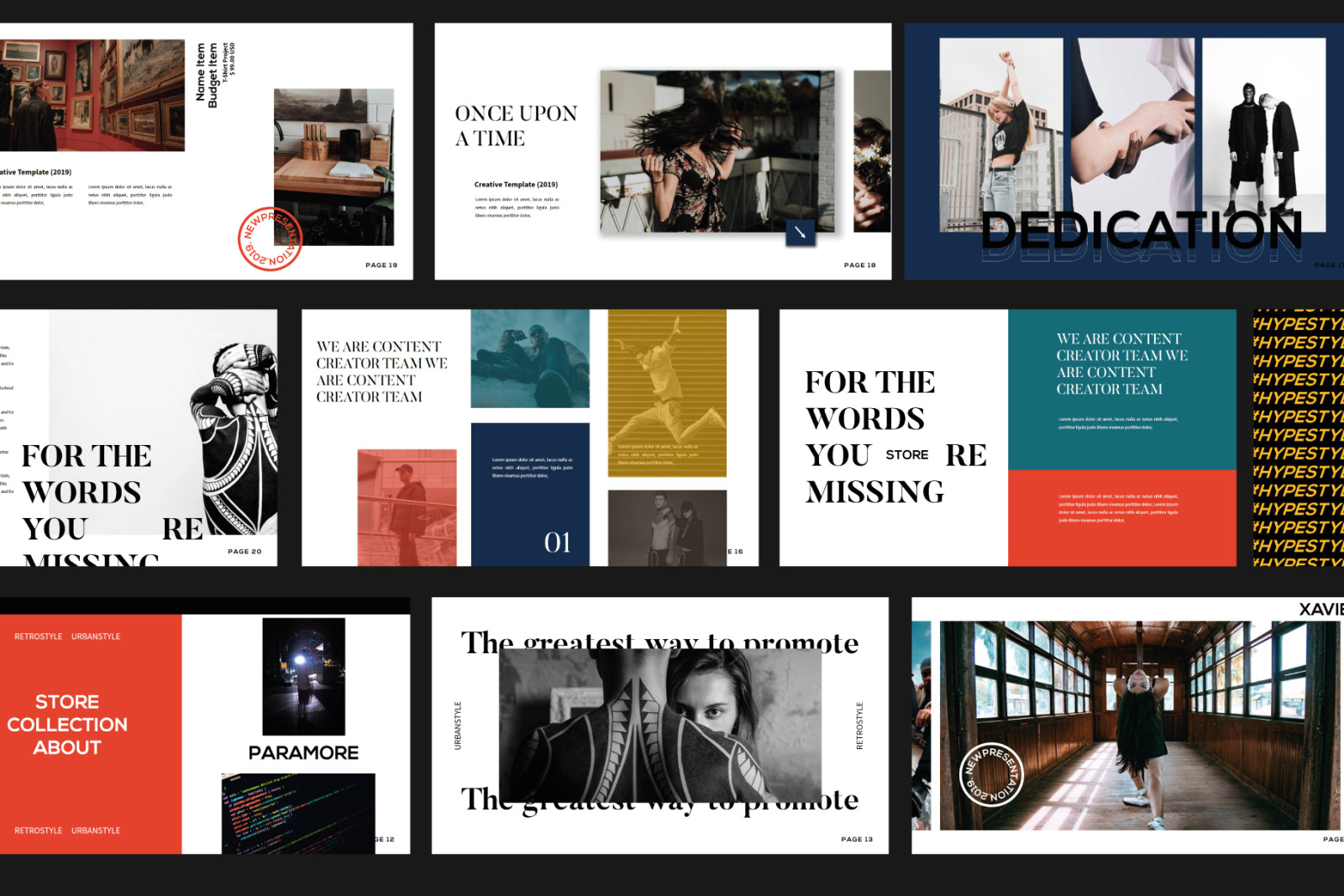 XAVIER Googleslide Template XAVIER Googleslide Template